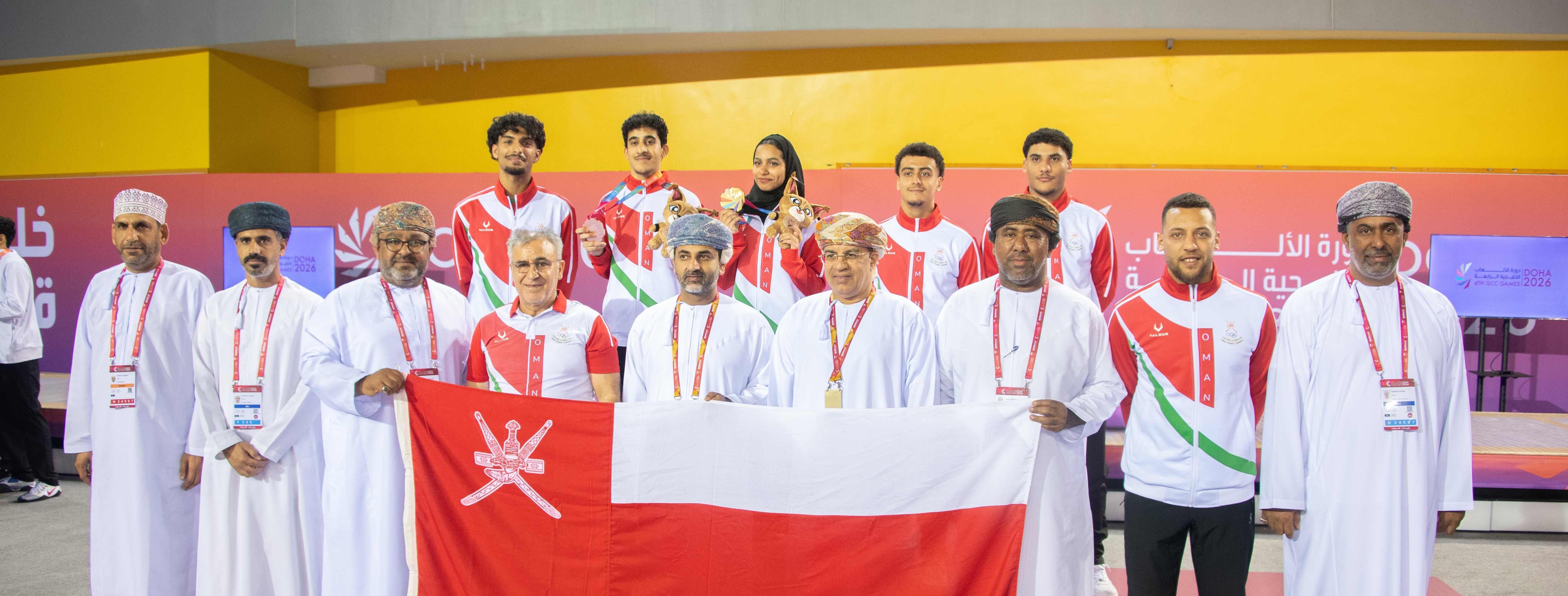 Oman Fencing Wins Gold and Bronze at 4th GCC Games in Doha